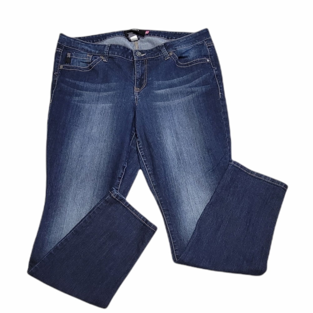 Torrid Denim Straight Leg Stretchy Jeans 20R